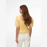 Vero Moda VMFRIBA Top In Golden Haze