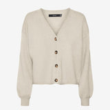 Vero Moda VMGOLD Knit Cardigan In Birch