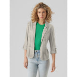Vero Moda VMJESMILO Blazer In Cream