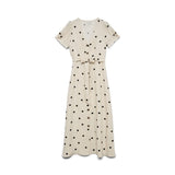 Vero Moda VMJOAN Long Dress In Birch