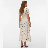 Vero Moda VMJOAN Long Dress In Birch
