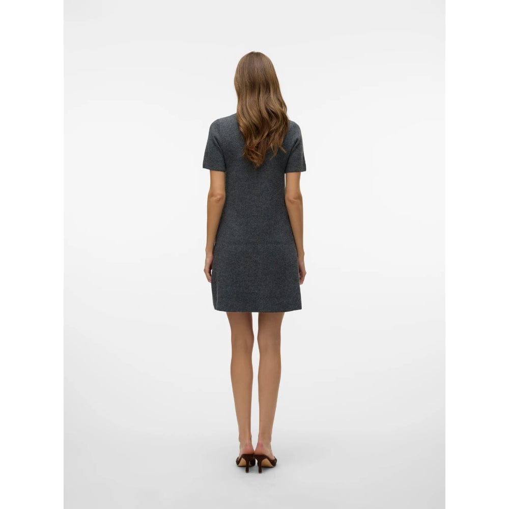 Vero Moda Vmjohanna Midi Dress In Grey