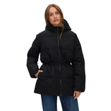 Vero Moda VMKYRA Drawstring Puffer Jacket In Black