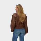 Vero Moda VMLUANA Blazer In Cocoa Brown