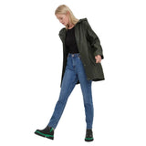 Vero Moda VMMALOU Rain Coat In Peat