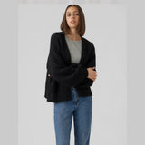 Vero Moda VMMAYBE Knit Cardigan In Black