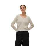 Vero Moda VMNEWLEX Knit Cardigan In Birch