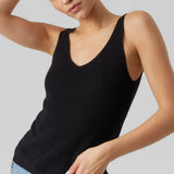 Vero Moda VMNEWLEX Pullover Top In Black