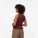 Vero Moda VMNORI Smock Top In Andorra