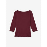 Vero Moda VMPANDA T-Shirt In Winetasting