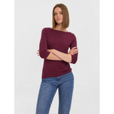 Vero Moda VMPANDA T-Shirt In Winetasting