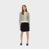 Vero Moda VMSABA Mid Waist Short Skirt In Black