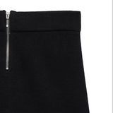 Vero Moda VMSABA Mid Waist Short Skirt In Black