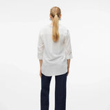 Vero Mods VMBUMPY Shirt In Snow White