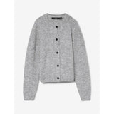 VMNOVAH Long-sleeve button cardi in grey