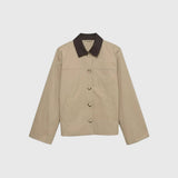Vero Moda VMCHELSEAPOPPY Short Jacket In Silver Mink