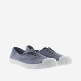 Victoria 1915 Inglesa Drec® Canvas Elastic Plimsoll in Drec Azul
