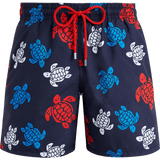 Vilebrequin Moorea Aoprint Karge Turtose- 390 in Navy