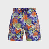 Vilebrequin Boys Stretch Swim Shorts Aquatic Life In Versailles