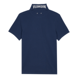 Vilebrequin Men Organic Cotton Pique Polo Shirt Solid In Navy