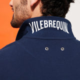 Vilebrequin Men Organic Cotton Pique Polo Shirt Solid In Navy