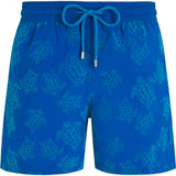 Vilebrequin Moopea Flocked Tortoise in Blue