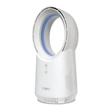 Vybra Solo Rechargeable Bladeless & Cordless Desktop Fan In White