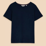 White Stuff Abbie Tee In Dark Navy