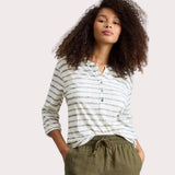 White Stuff Beth Stripe 3/4 Sleeve Shirt