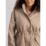 White Stuff Beth Waterproof Coat In Light Natural