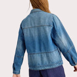 White Stuff Camille Denim Jacket In Mid Denim