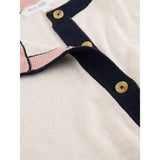 White Stuff Charlotte Long Sleeve Cardi In Navy Multi