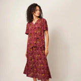 White Stuff Elisa Top Plum