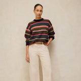White Stuff Florence Stripe Jumper In Multi