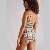 White Stuff Gabrielle Control Swimsuit In Navy