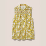 White Stuff Gianna Cotto Shirt In Green