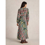 White Stuff Hope Bias Cut Dress In Teal