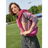 White Stuff Jodie Printed Jumper In Pink