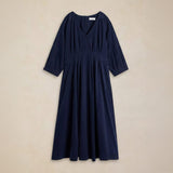 White Stuff Kate Cord Dress In Navy