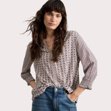 White Stuff May Mix Print Top In Multi