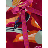 White Stuff Organic Nina PI Bottom In Red Multi