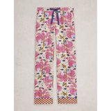 White Stuff Organic Nina PJ Bottom In Natural Print