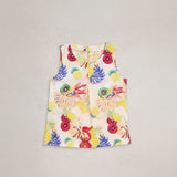 White Stuff Paradise Organic Cotton Vest In Ivory