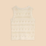 White Stuff Pippa Waistcoat in Natural White