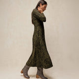 White Stuff Reese Button Through Dress In Green