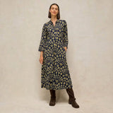 White Stuff Rua Jersey Dress In Navy Multi