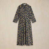 White Stuff Rua Jersey Dress In Navy Multi