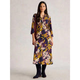 White Stuff Rua Jersey Shirt Dress In Yellow Multi