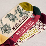 White Stuff Safari Print Trainer Socks, 3pk