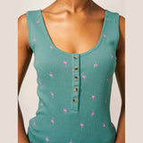 White Stuff Sherbet Vest Teal Print In Teal
